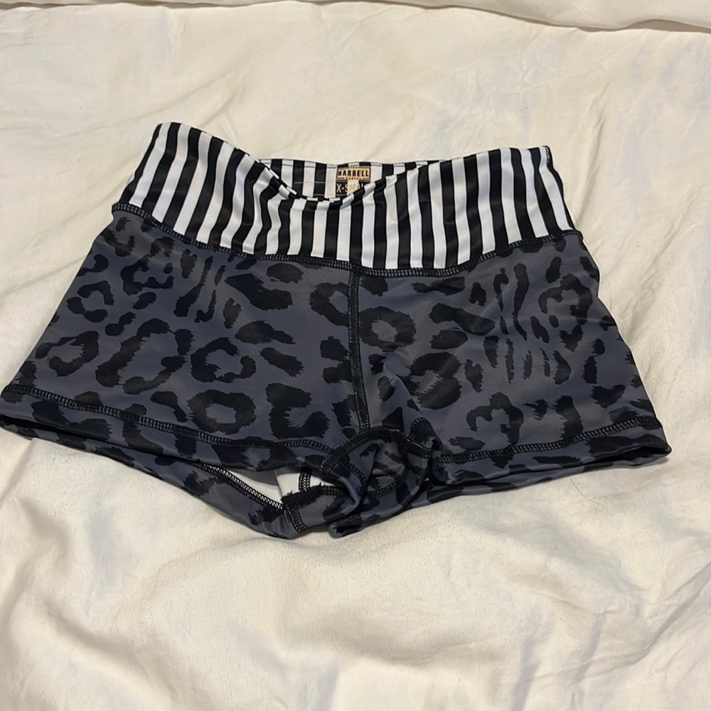 Barbell cartel XS booty shorts never worn